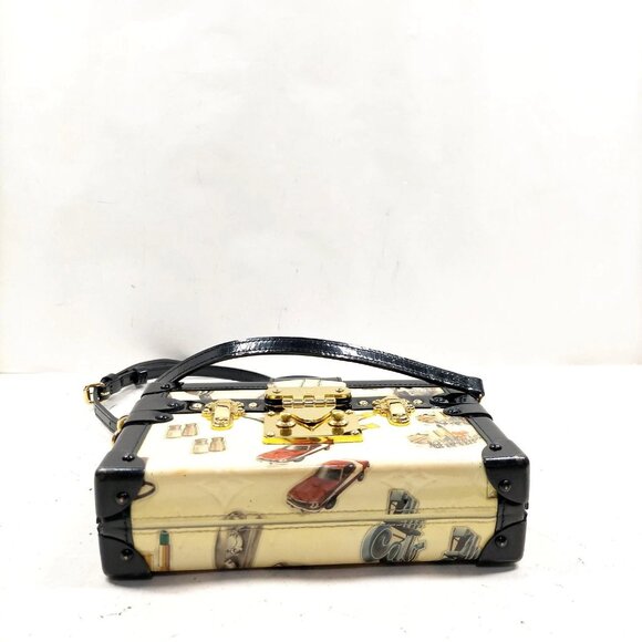 Louis Vuitton LV Shoulder Bag Petite Mar white Vernis mon-1172-091825 - Picture 7 of 16